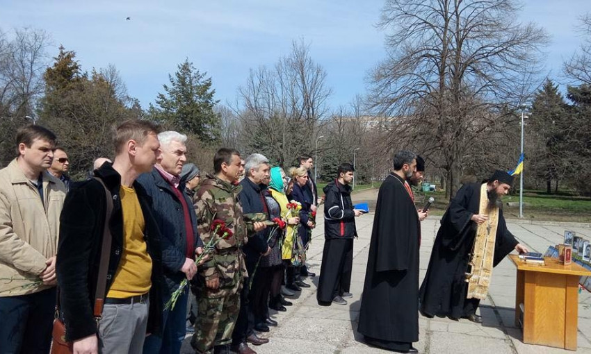 В Одессе помолились за погибших в зоне АТО воинов