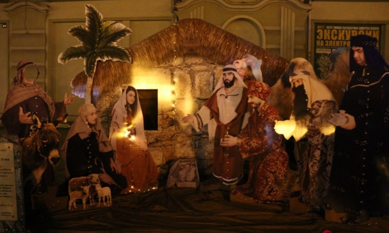 В Одессе появился Рождественский вертеп 
