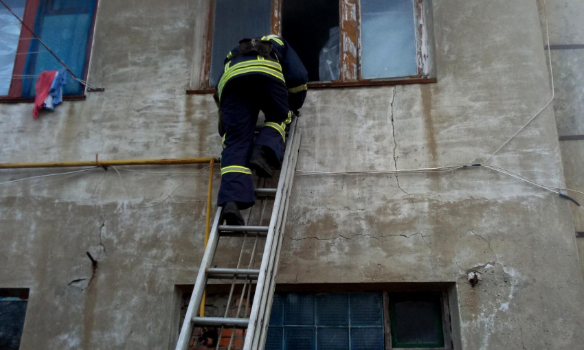 В Одесской области вчера из пожара спасли девочку