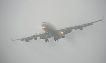 Туман негативно повлиял на работу одесского аэропорта