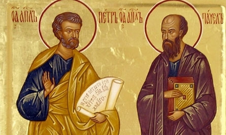 Сегодня отмечается День святых апостолов Петра и Павла