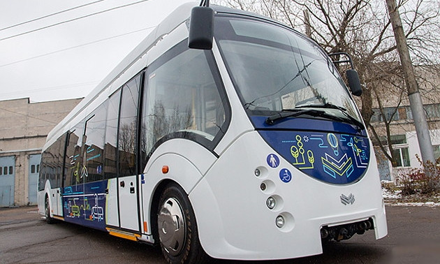 Первый электробус поедет по улицам Одессы в 2018 году