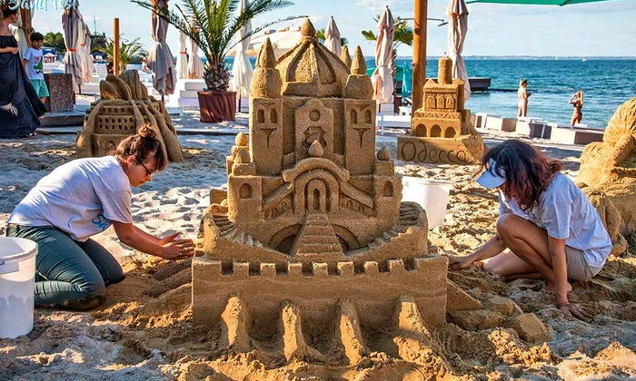 В Одессе завтра пройдет фестиваль песчаных скульптур