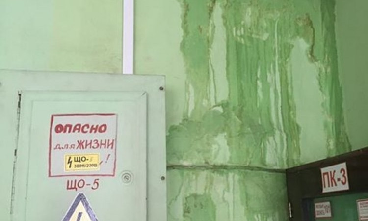 Детский сад №267 в Одессе пребывает в аварийном состоянии: внутри всё мокрое