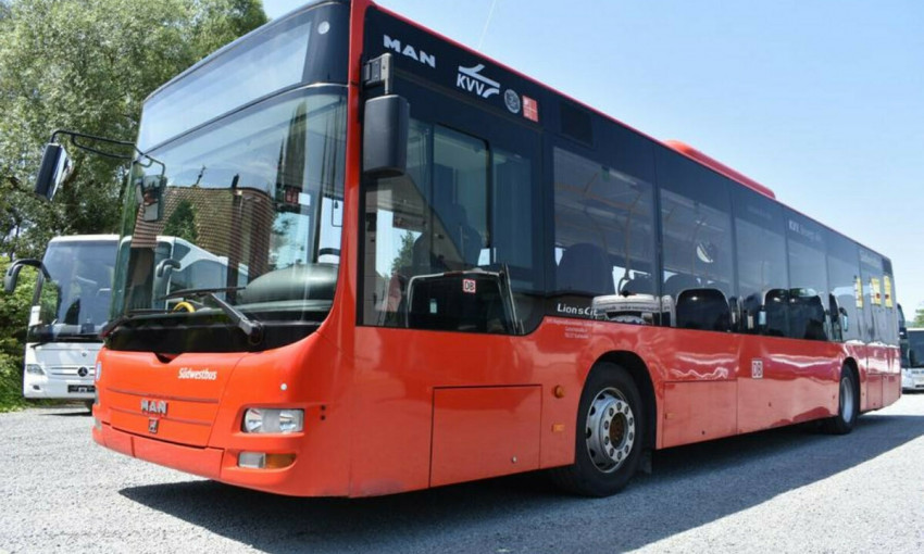 По Одессе будут ходить автобусы с кондиционерами 