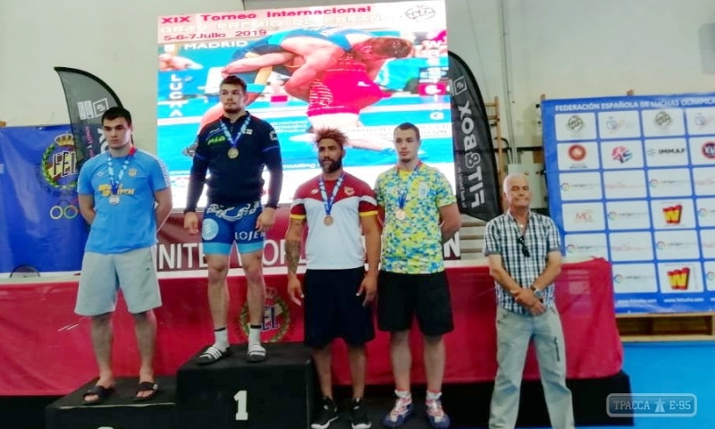 Одессит стал серебряным призером крупного международного турнира по греко-римской борьбе
