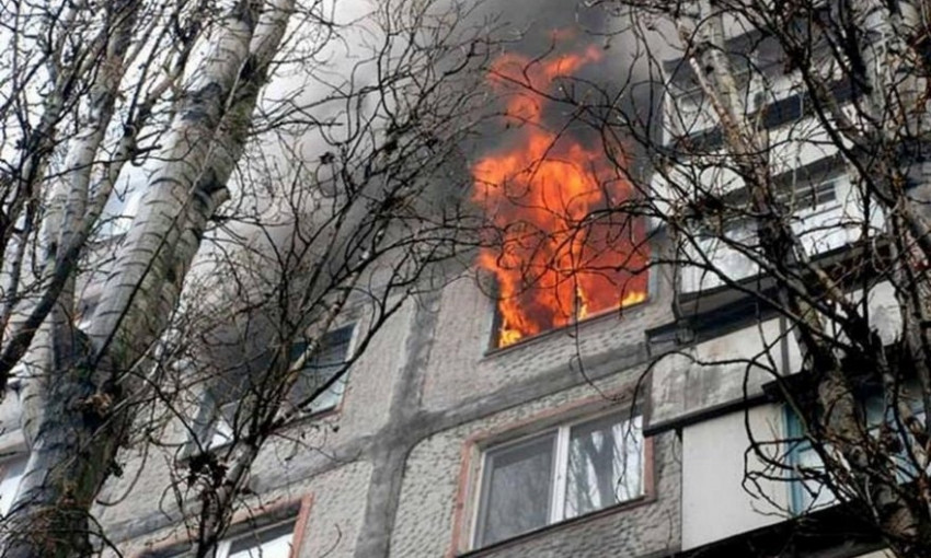 На Академика Королёва горела квартира 14-этажки
