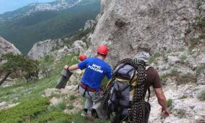 Одесские альпинисты на перевале Доппах попали под камнепад, два спортсмена травмированы