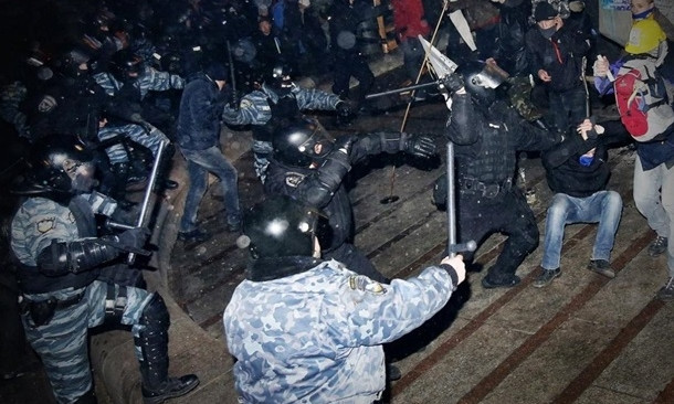 7 лет назад в Украине произошел первый разгон Майдана 