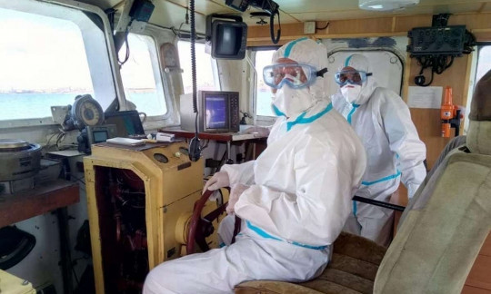 На корабле в порту Южный нашли коронавирус 