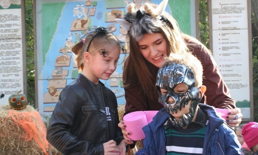 В Одесском зоопарке провели День тыквы (ФОТО)