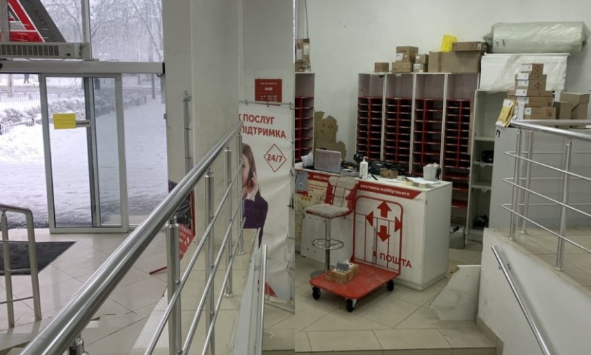 Под прикрытыем непогоды одесские воришки обчистили "Новую почту"