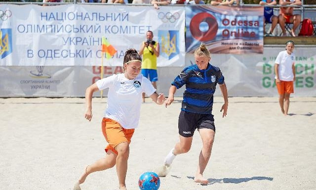 В Одессе пройдет чемпионат по женскому пляжному футболу