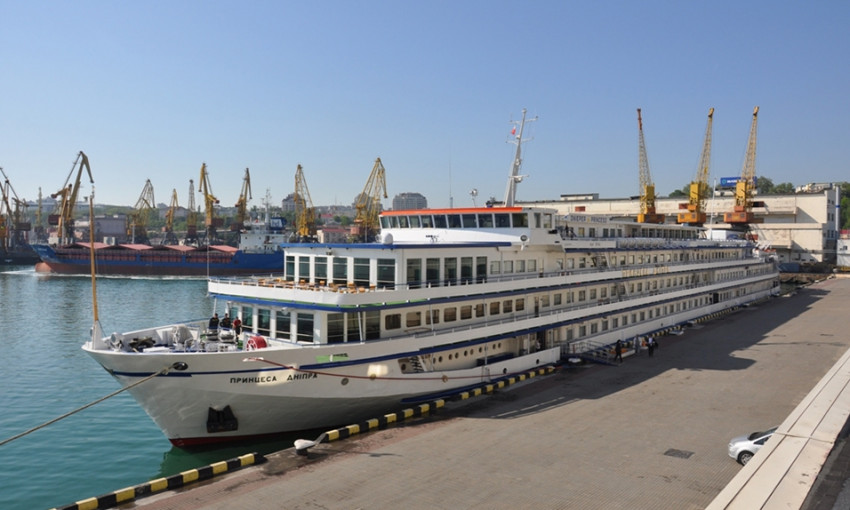 В Одесский порт зашел пассажирский теплоход  "Принцесса Днепра"