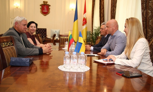 Состоялась встреча мэров Одессы и Клайпеды