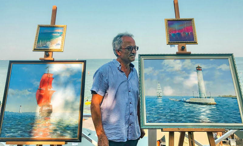 Союз Марнистов открыл выставку детализированных картин Чёрного моря
