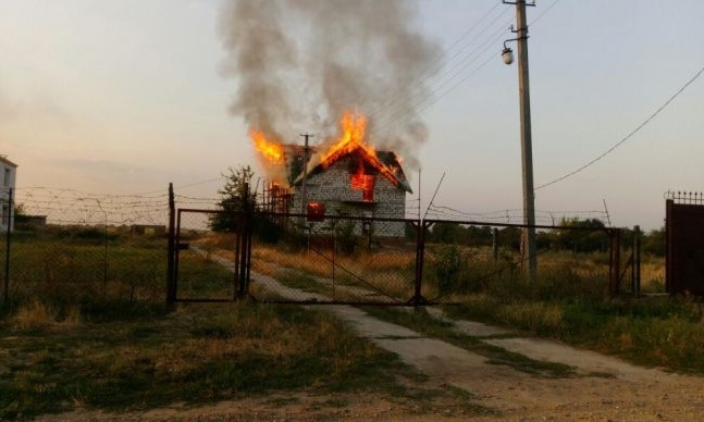 В Одесской области горел дом депутата