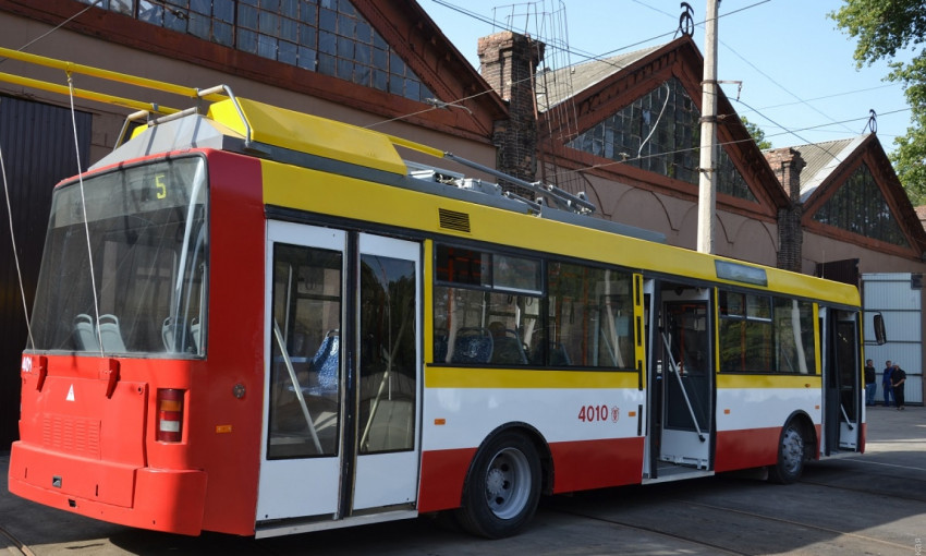 В Одессе пустят электробус