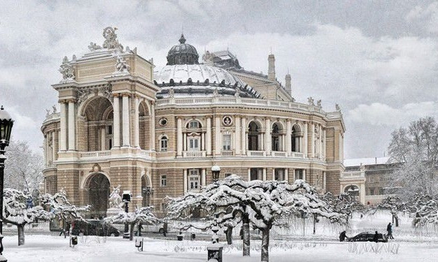 В горсовете представили новый рекламный ролик зимней Одессы