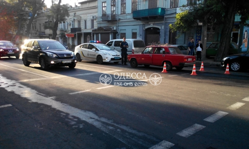 В центре Одессы сбили пешехода