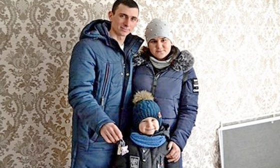 Молодой семье из Болградского района подарили 2-комнатную квартиру