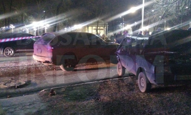 В Измаиле полиция устроила погоню за Porsche Cayenne