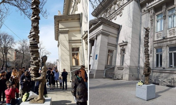 В Одессе открыли памятник читателю (ФОТО, ВИДЕО)