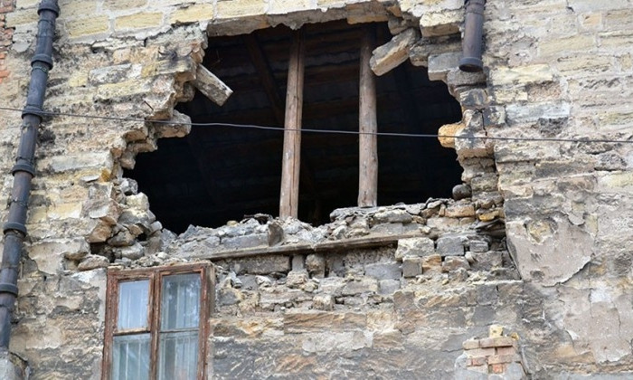 В Одессе не спешат восстанавливать обрушенные дома