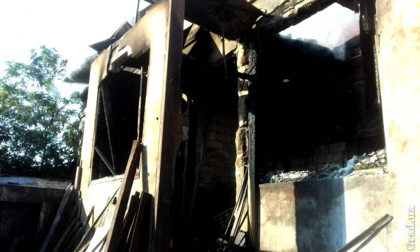 Пожар селе Дачное районе унёс жизнь человека