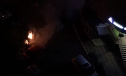 На Таирова ночью подожгли автомобиль