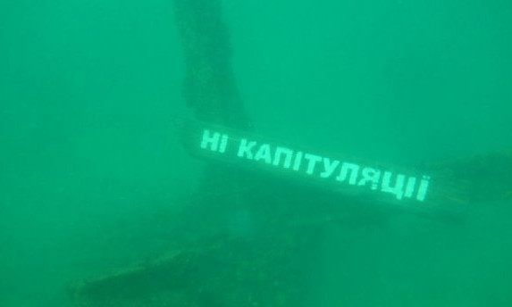В Одессе прошел подводный протест 