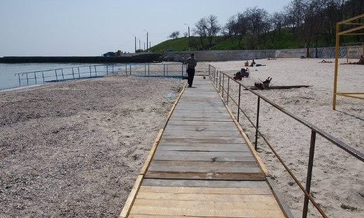 Реконструкция пляжа для инвалидов перенесена на следующий год