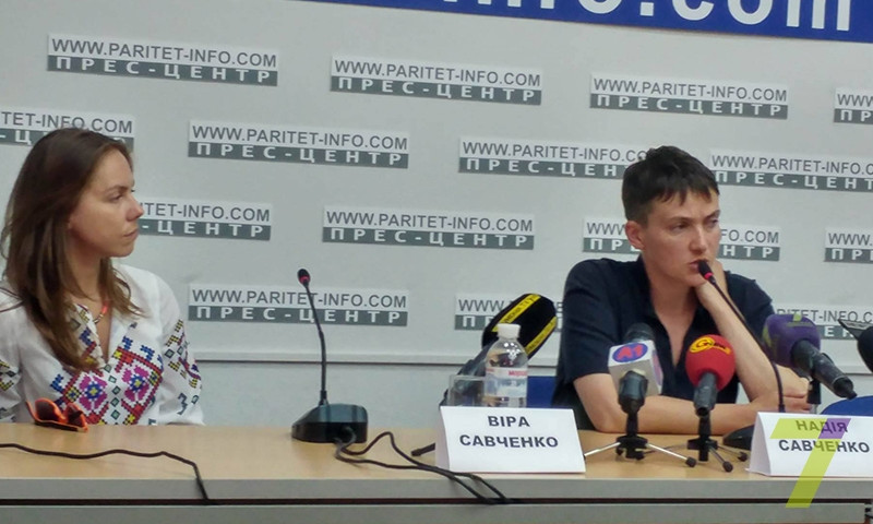 Надежда Савченко собирается на Антитрухановский майдан