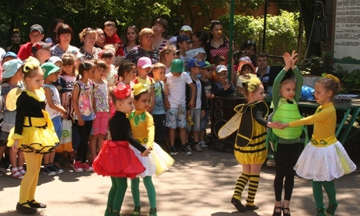 В Одесском зоопарке прошел детский праздник