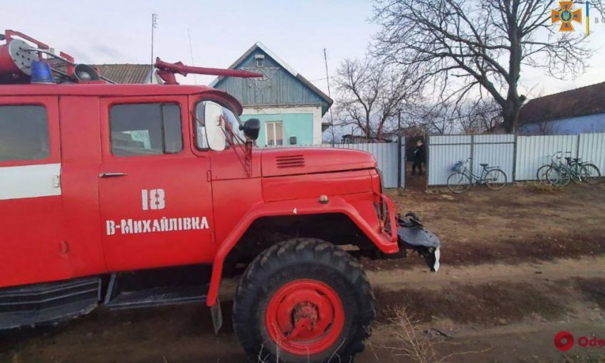 Пожар в Одесской области унёс жизнь пожилого мужчины