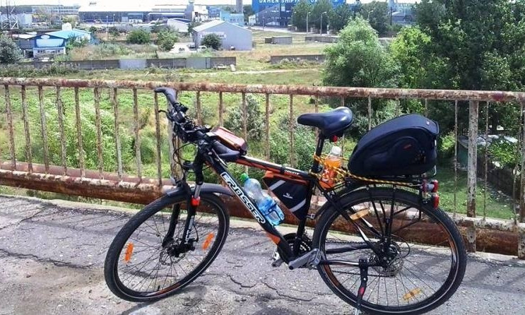 Одессит проехал на велосипеде из Измаила в Румынию и обратно за сутки