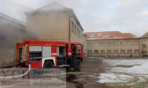 В селе в Одесской области горела школа 
