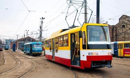 В Одессе появился трамвай нового типа