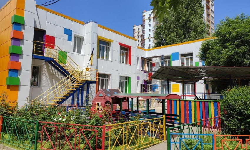 В Одессе завершают капитальный ремонт детского сада 