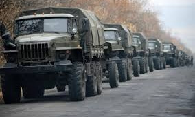 Под Одессой заметили военную колонну: видео опубликовали в сети