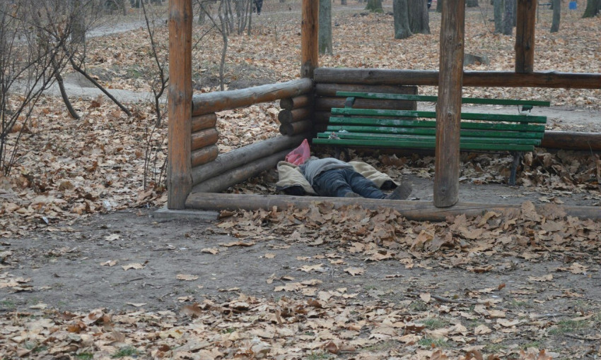 В парке Горького обнаружен труп, полиция устанавливает личность погибшего