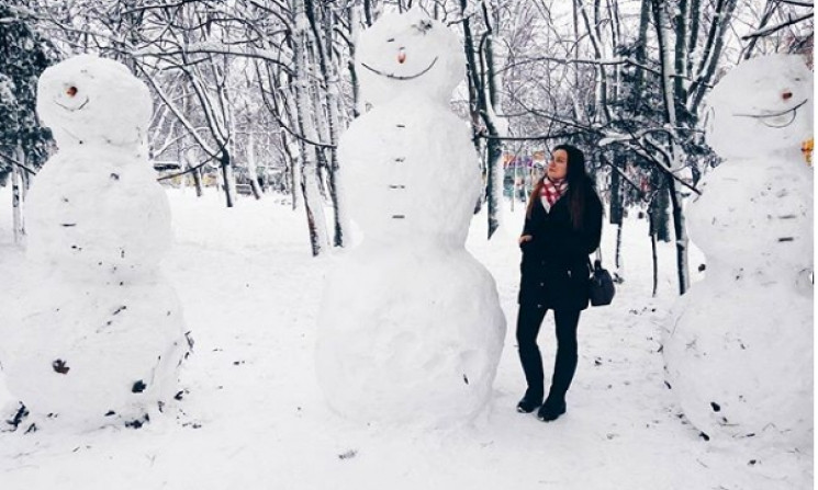 Непогода-2018: «Парад» снеговиков в Одессе