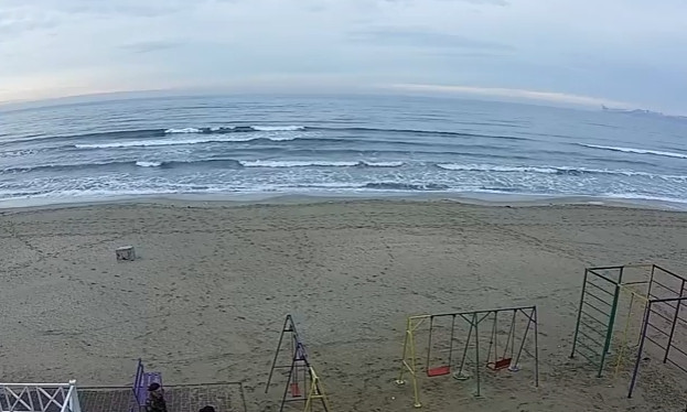 На пляже «Лузановка» появилась веб-камера: встречаем рассвет он-лайн
