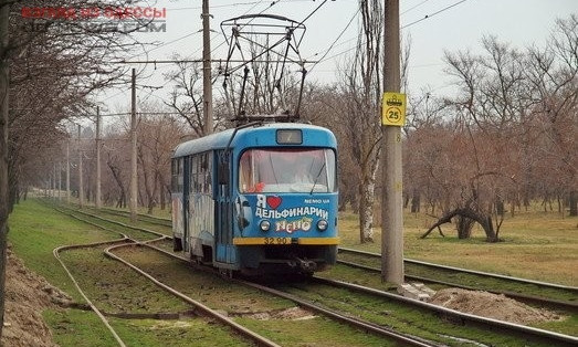 Одесские трамваи любят превысить скорость