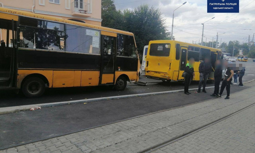 ДТП с участием маршруток в Одессе – есть пострадавшие 