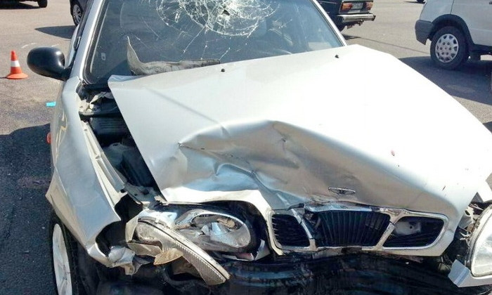 На жилмассиве Котовского жуткая авария: серьёзно пострадал водитель иномарки