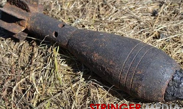 Под Одессой в поле нашли минометную мину