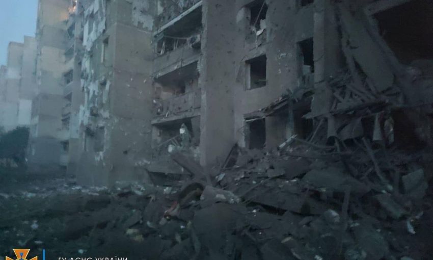 Рашисты нанесли ракетный удар по жилому сектору в Одесской области