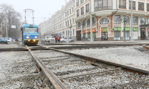 Реконструкция Тираспольской продолжается, но трамваи №15 и 21 начнут курсировать