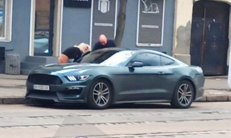 В Одессе заметили Ford Mustang 